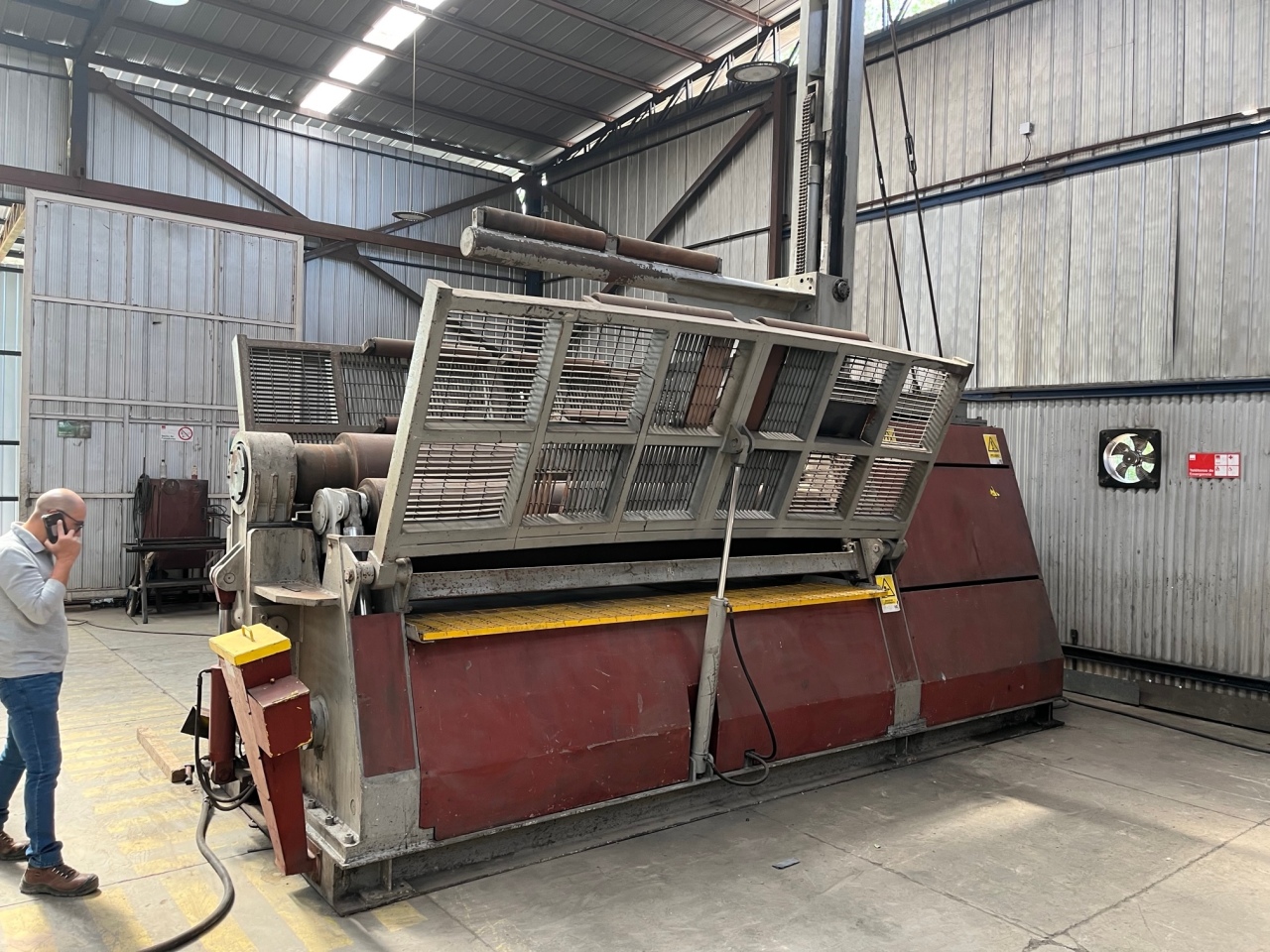 CILINDRADORA HIDRAULICA AKYAPAK, MODELO, AHS 3100x25/30 - Imagen 2