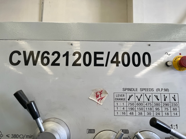 TORNO TOS TIMEMASTER MODELO CW6212OED/4000 CON 130mm HUSILLO