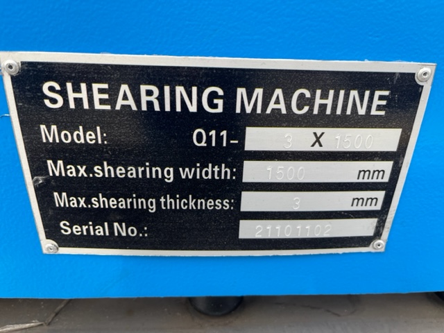 GUILLOTINA ELECTROMECANICA TOS TIMEMASTER MODEL Q11-3.0X1500 - Imagen 5