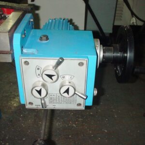 MOTOR Y CAJA DE AVANCE, ELECTRICO, PARA TALADRO O FRESADORA