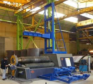 CILINDRADORA HIDRAULICA DE 4 RODILLOS MODELO 4RP-8X2000, NEW