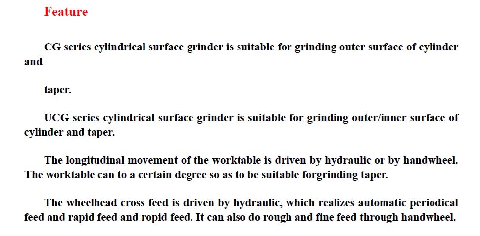 RECTIFICADORA CILINDRICA CG80X3000 NUEVA SIN USO - Imagen 3