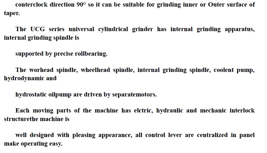 RECTIFICADORA CILINDRICA CG80X3000 NUEVA SIN USO - Imagen 5