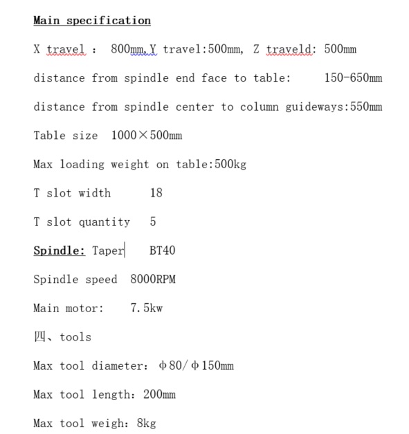 CENTRO DE MECANIZADO VERTICAL MODELO VMC850, GSK CONTROL,NEW - Imagen 4