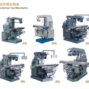 FRESADORA MODELO X6036 CON CABEZAL VERTICAL Y MESA UNIVERSAL